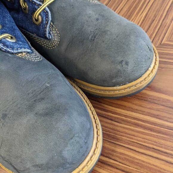 Timberland Denim leather boots size 5 @S7 - Picture 10 of 13